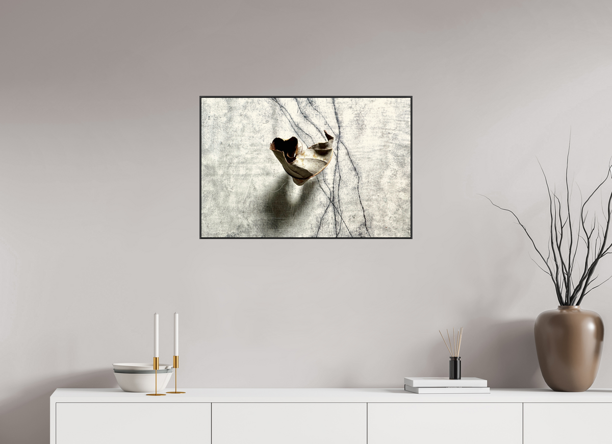 75 x 50 cm, ArArtBox aus Aluminium, Profiltiefe 25 mm (Schwarz) Ohne Titel 12