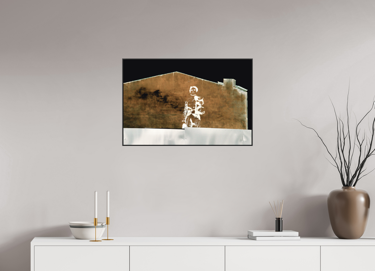 75 x 50 cm, Foto-Druck auf Alu-Dibond, ArtBox aus Aluminium, 25 mm Profiltiefe, Schwarz Ohne Titel 18