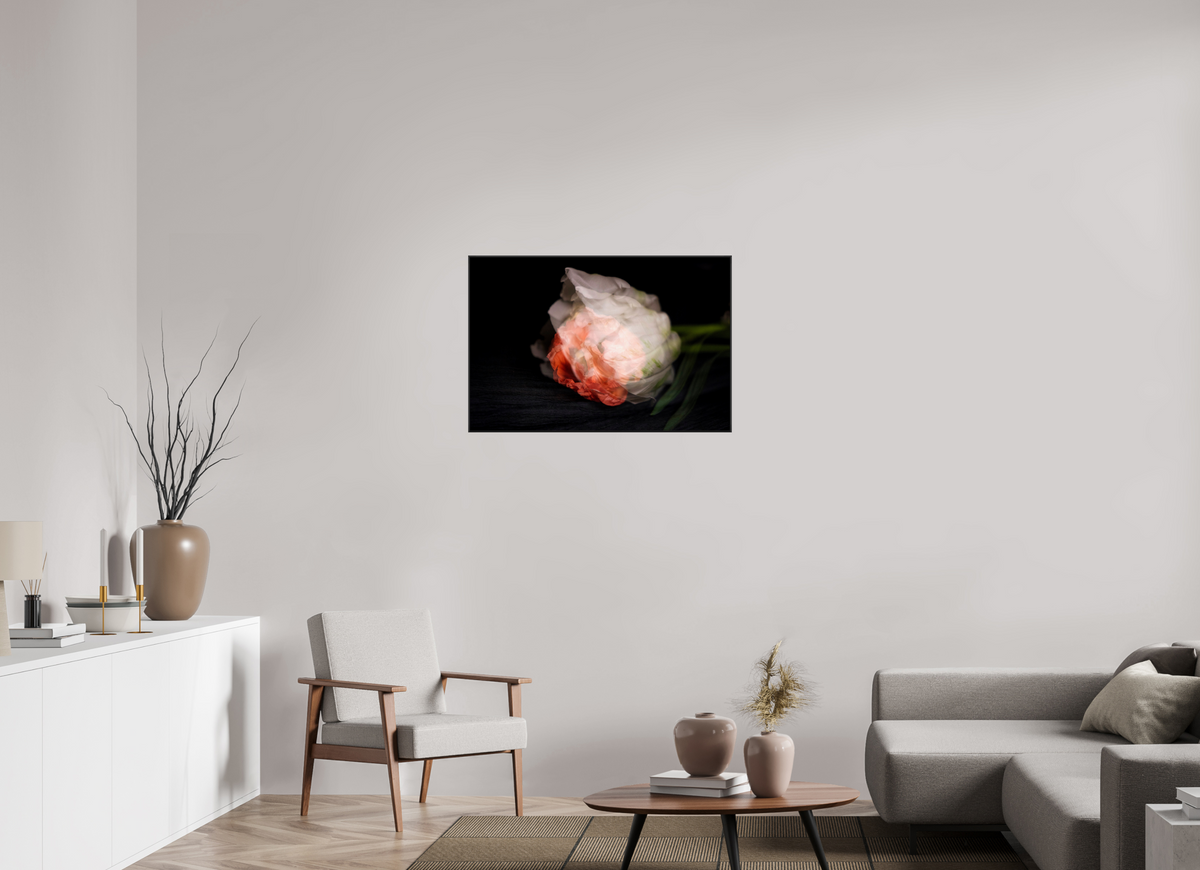90 x 60 cm, ArArtBox aus Aluminium, Profiltiefe 25 mm (Schwarz) Ohne Titel 04