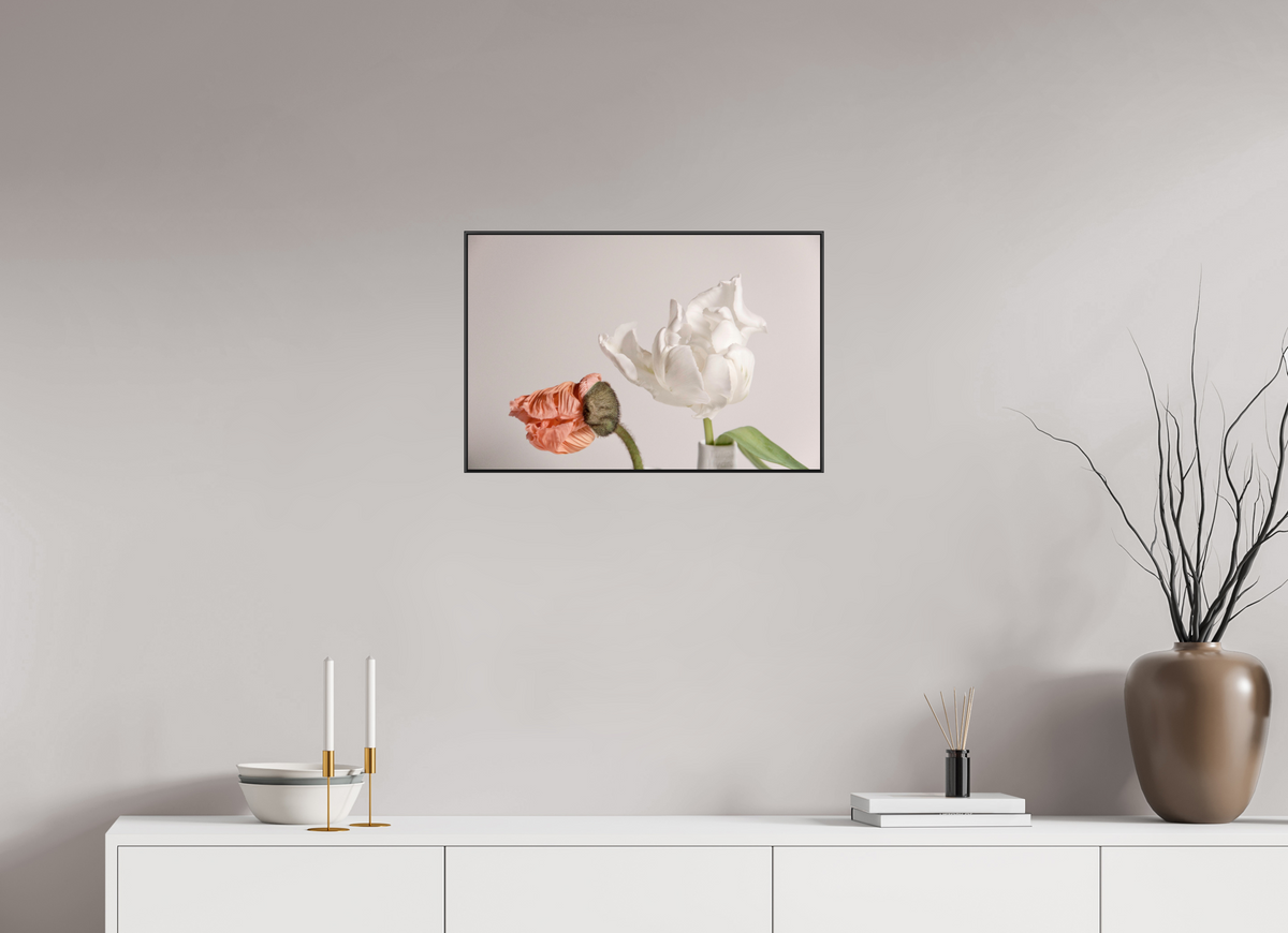 60 x 40 cm, ArArtBox aus Aluminium, Profiltiefe 25 mm (Schwarz) Ohne Titel 05