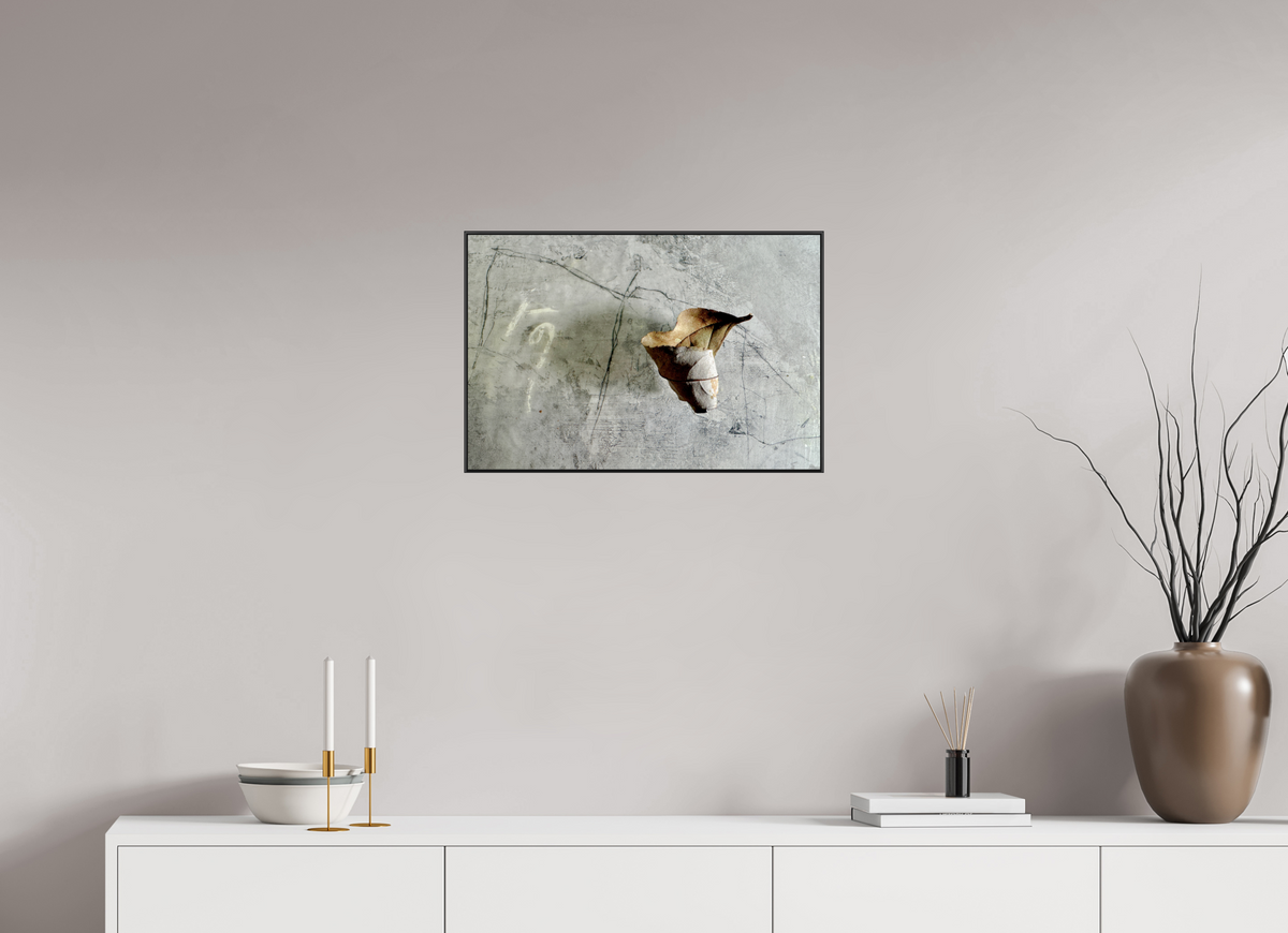 60 x 40 cm, ArArtBox aus Aluminium, Profiltiefe 25 mm (Schwarz) Ohne Titel 11