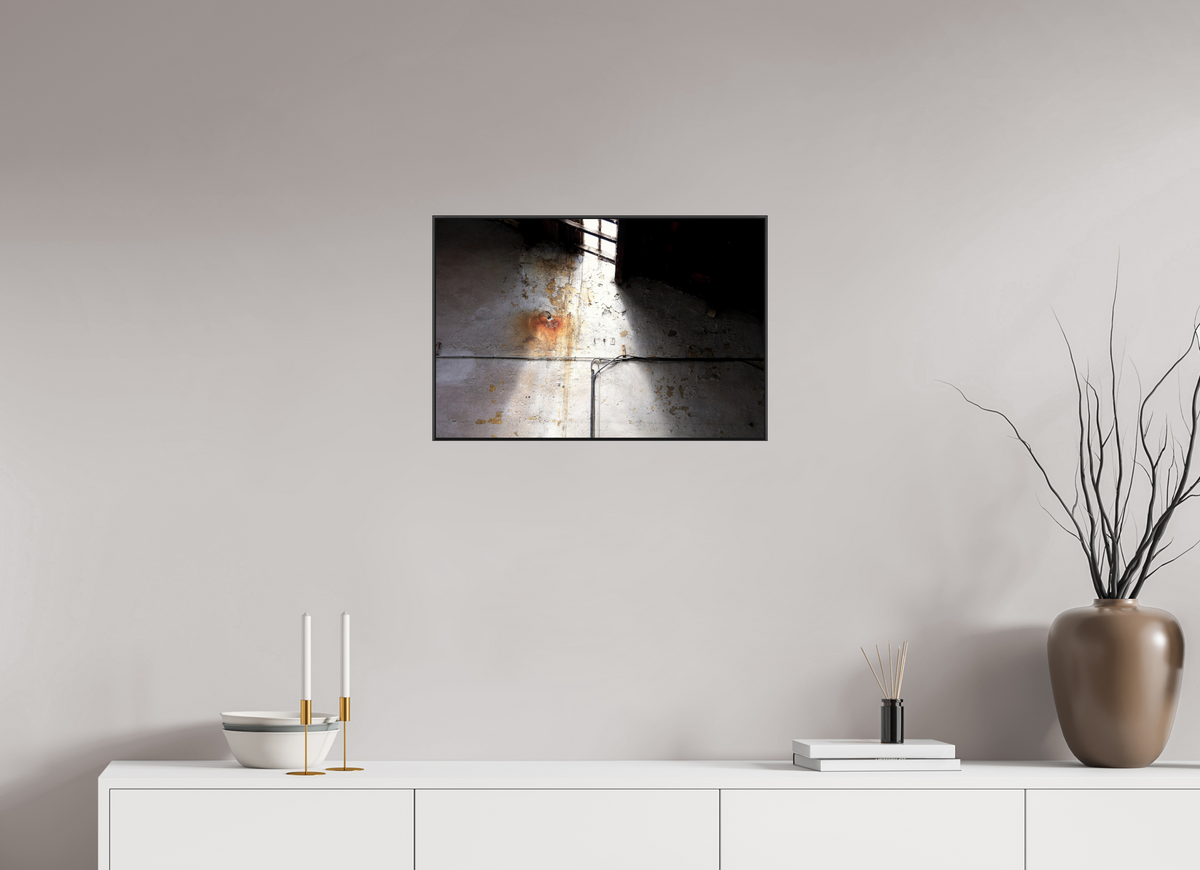 60 x 40 cm, Foto-Abzug hinter Acrylglass Glänzend, ArtBox aus Aluminium (Schwarz) Ohne Titel 26