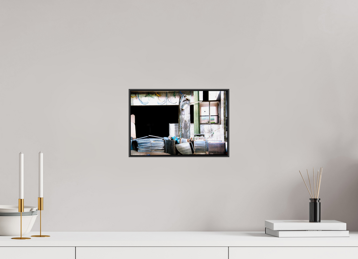 30 x 20 cm, Foto-Abzug hinter Acrylglass, glänzend, ArtBox aus Aluminium (Schwarz) 29 Lost Places 05
