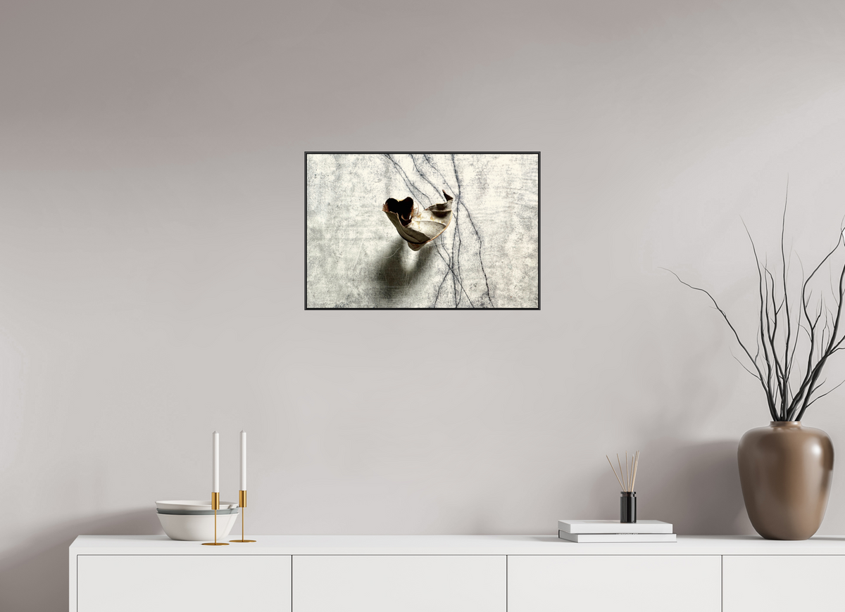 60 x 40 cm, ArArtBox aus Aluminium, Profiltiefe 25 mm (Schwarz) Ohne Titel 12