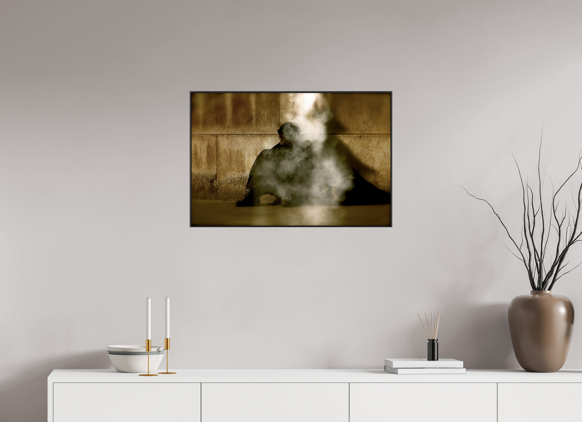 75 x 50 cm, ArArtBox aus Aluminium, Profiltiefe 25 mm (Schwarz) Ohne Titel 19