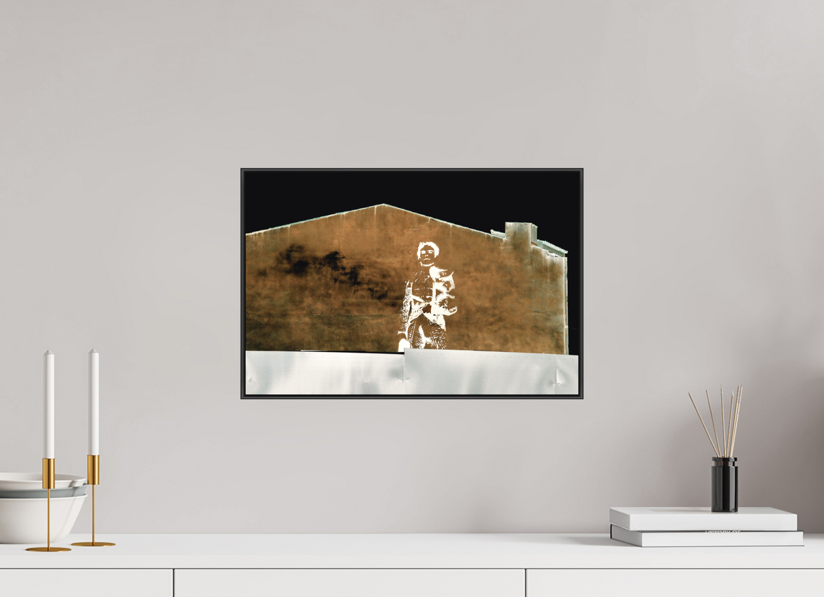 45 x 30 cm, Foto-Druck auf Alu-Dibond, ArtBox aus Aluminium, 25 mm Profiltiefe, Schwarz Ohne Titel 18