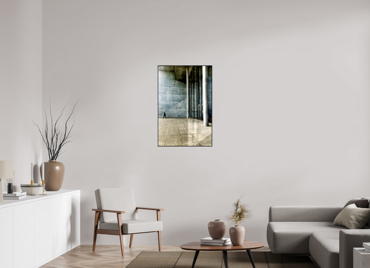 60 x 90 cm, Foto-Abzug hinter Acrylglass Glänzend, ArtBox aus Aluminium (Schwarz) Ohne Titel 23