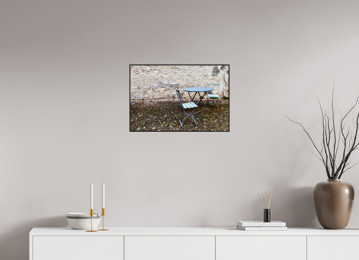 60 x 40 cm, Foto-Abzug hinter Acrylglass Glänzend, ArtBox aus Aluminium (Schwarz) Ohne Titel 21