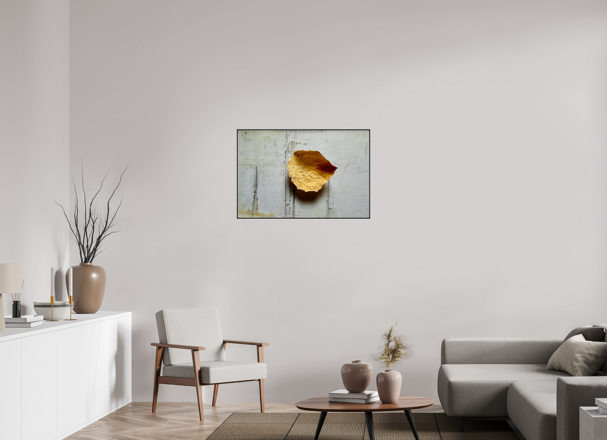 90 x 60 cm, Foto-Abzug hinter Acrylglass Glänzend, ArtBox aus Aluminium (Schwarz) 18a Spuren des Vergehens