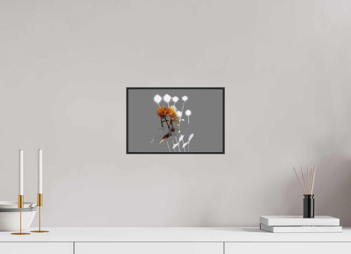 30 x 20 cm, Foto-Abzug hinter Acrylglass, glänzend, ArtBox aus Aluminium (Schwarz) 08 Zwischen den Welten 01