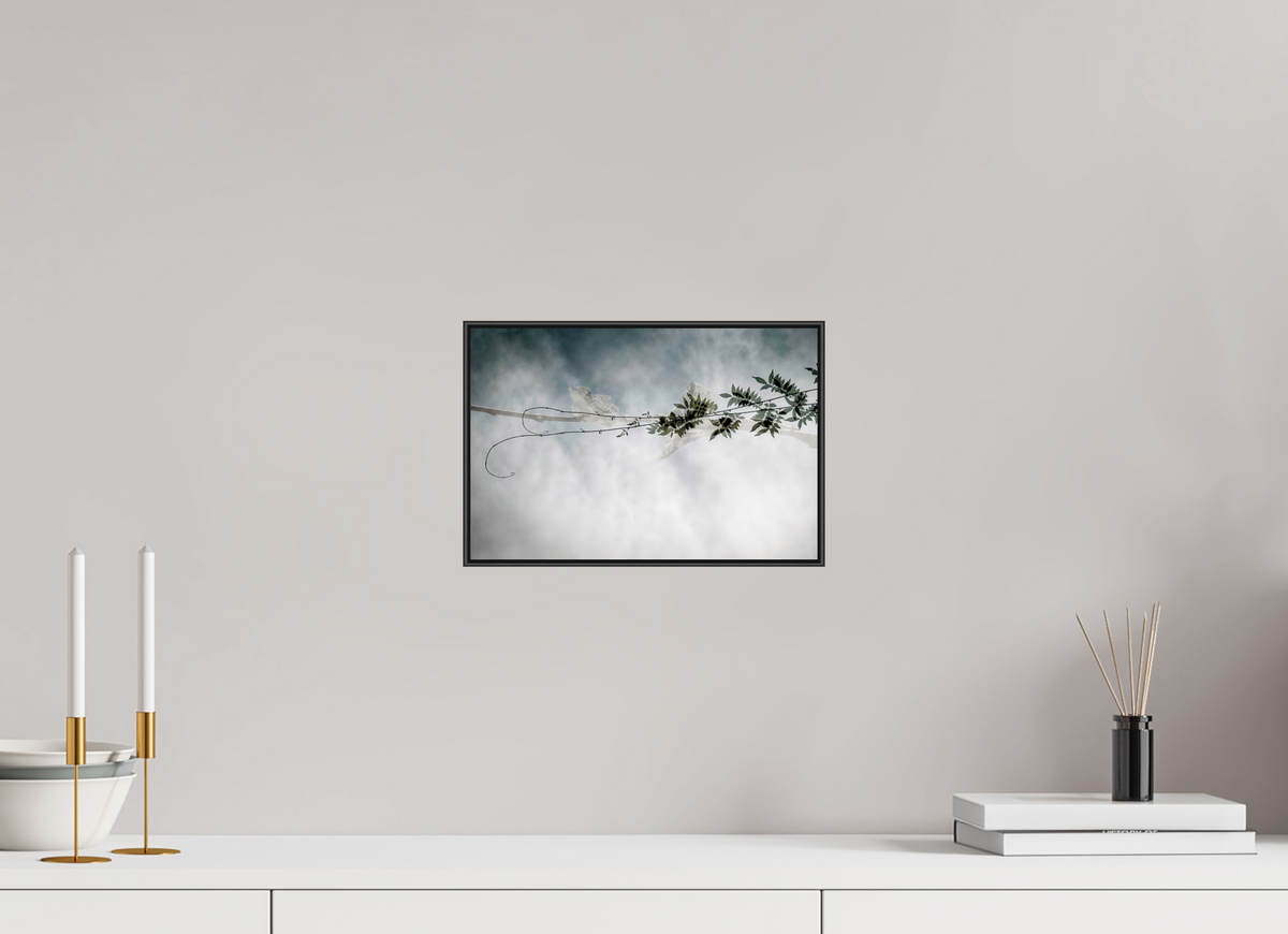 30 x 20 cm, Foto-Abzug hinter Acrylglass, glänzend, ArtBox aus Aluminium (Schwarz) 11 Zwischen den Zeilen
