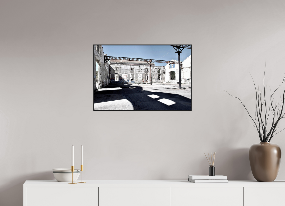 75 x 50 cm, Foto-Abzug hinter Acrylglass Glänzend, ArtBox aus Aluminium (Schwarz) Ohne Titel 27