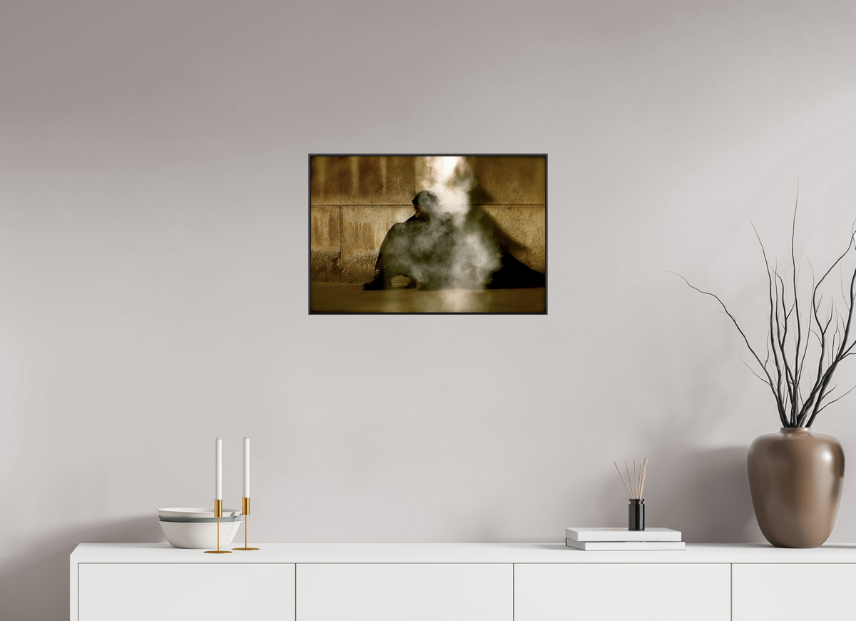 60 x 40 cm, ArArtBox aus Aluminium, Profiltiefe 25 mm (Schwarz) Ohne Titel 19