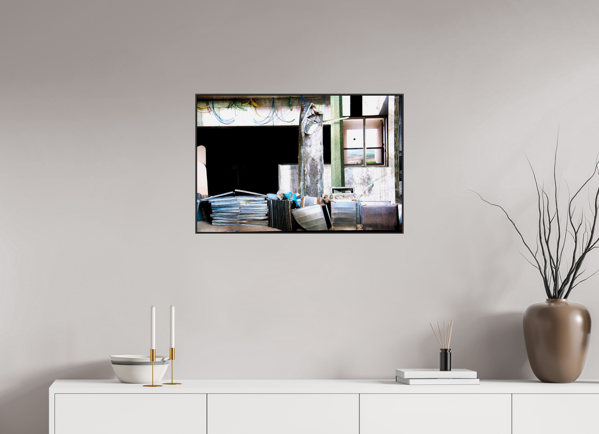 75 x 50 cm, Foto-Abzug hinter Acrylglass Glänzend, ArtBox aus Aluminium (Schwarz) Ohne Titel 28
