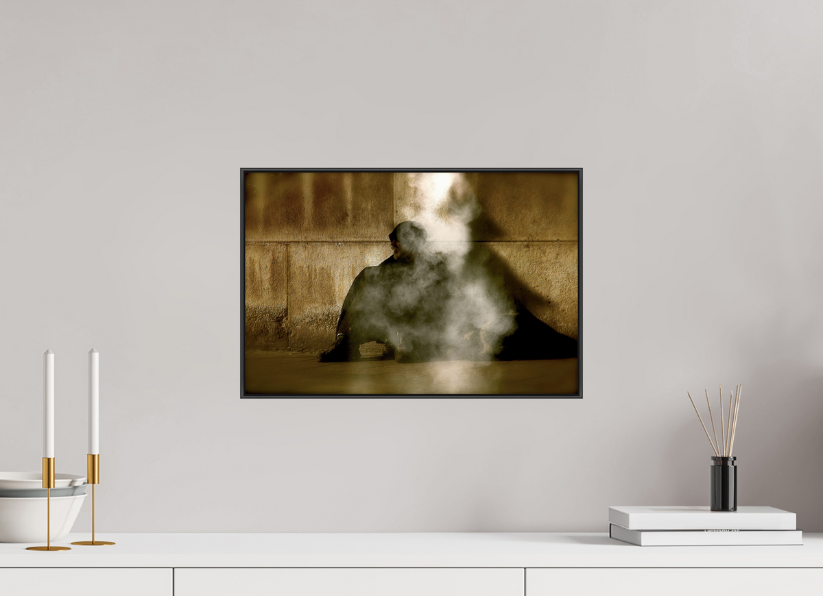 45 x 30 cm, ArArtBox aus Aluminium, Profiltiefe 25 mm (Schwarz) Ohne Titel 19