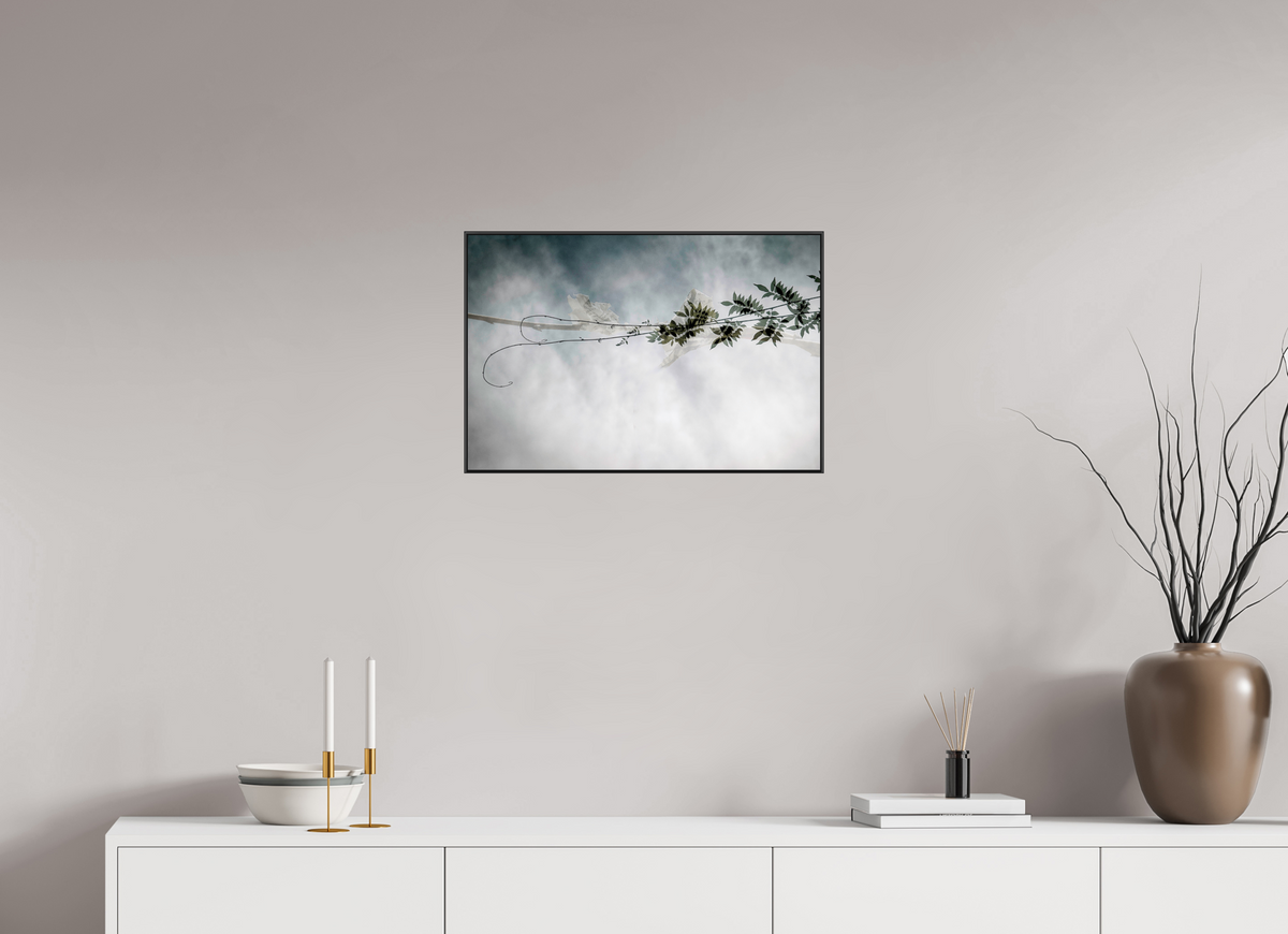 60 x 40 cm, ArArtBox aus Aluminium, Profiltiefe 25 mm (Schwarz) Ohne Titel 10