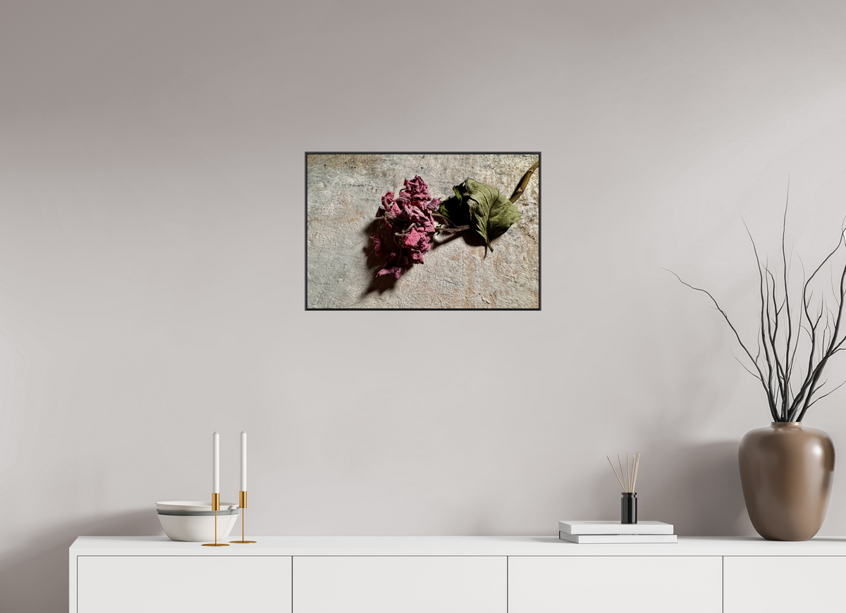 60 x 40 cm, Foto-Abzug hinter Acrylglass Glänzend, ArtBox aus Aluminium (Schwarz) 17a Fragile Begegnungen 6a