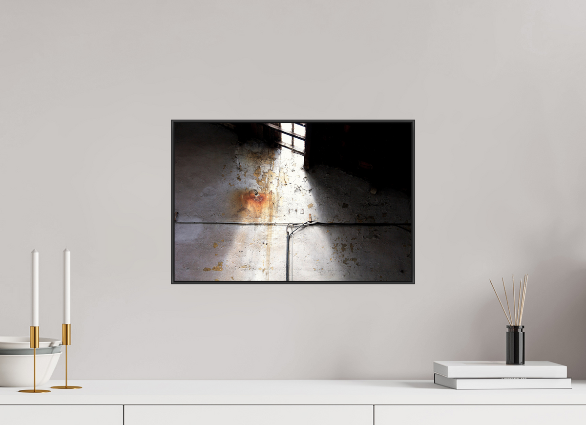 45 x 30 cm, Foto-Abzug hinter Acrylglass Glänzend, ArtBox aus Aluminium (Schwarz) Ohne Titel 26