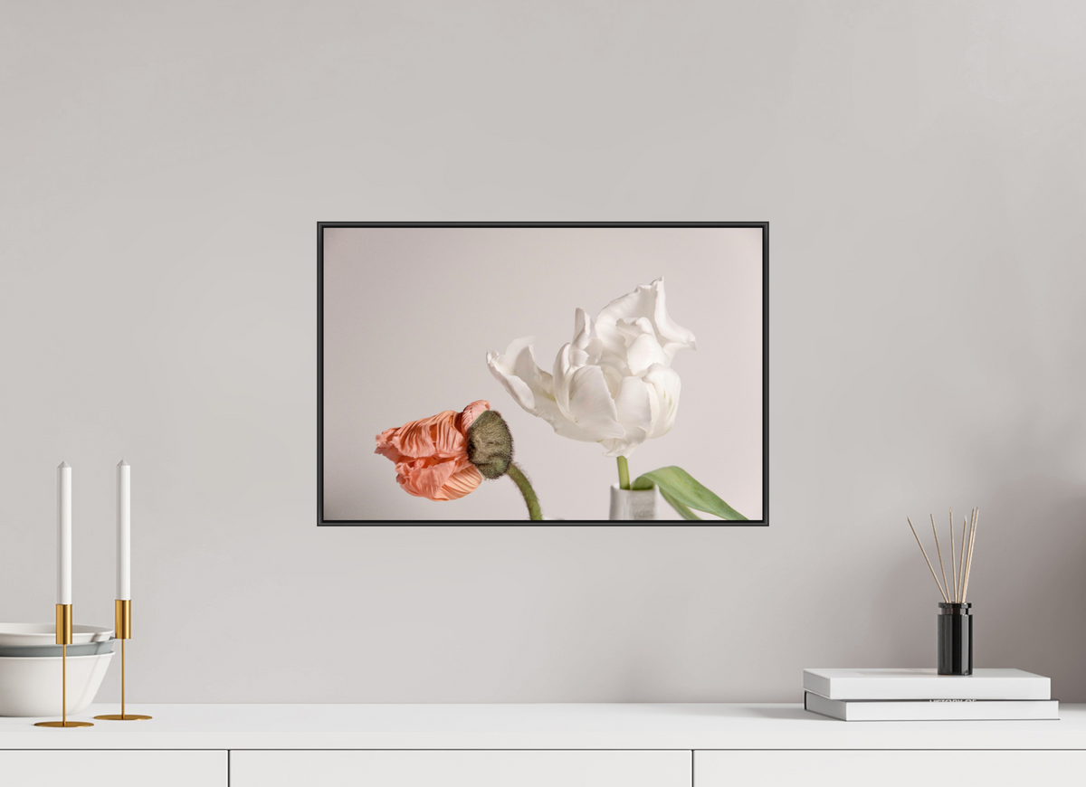 45 x 30 cm, ArArtBox aus Aluminium, Profiltiefe 25 mm (Schwarz) Ohne Titel 05