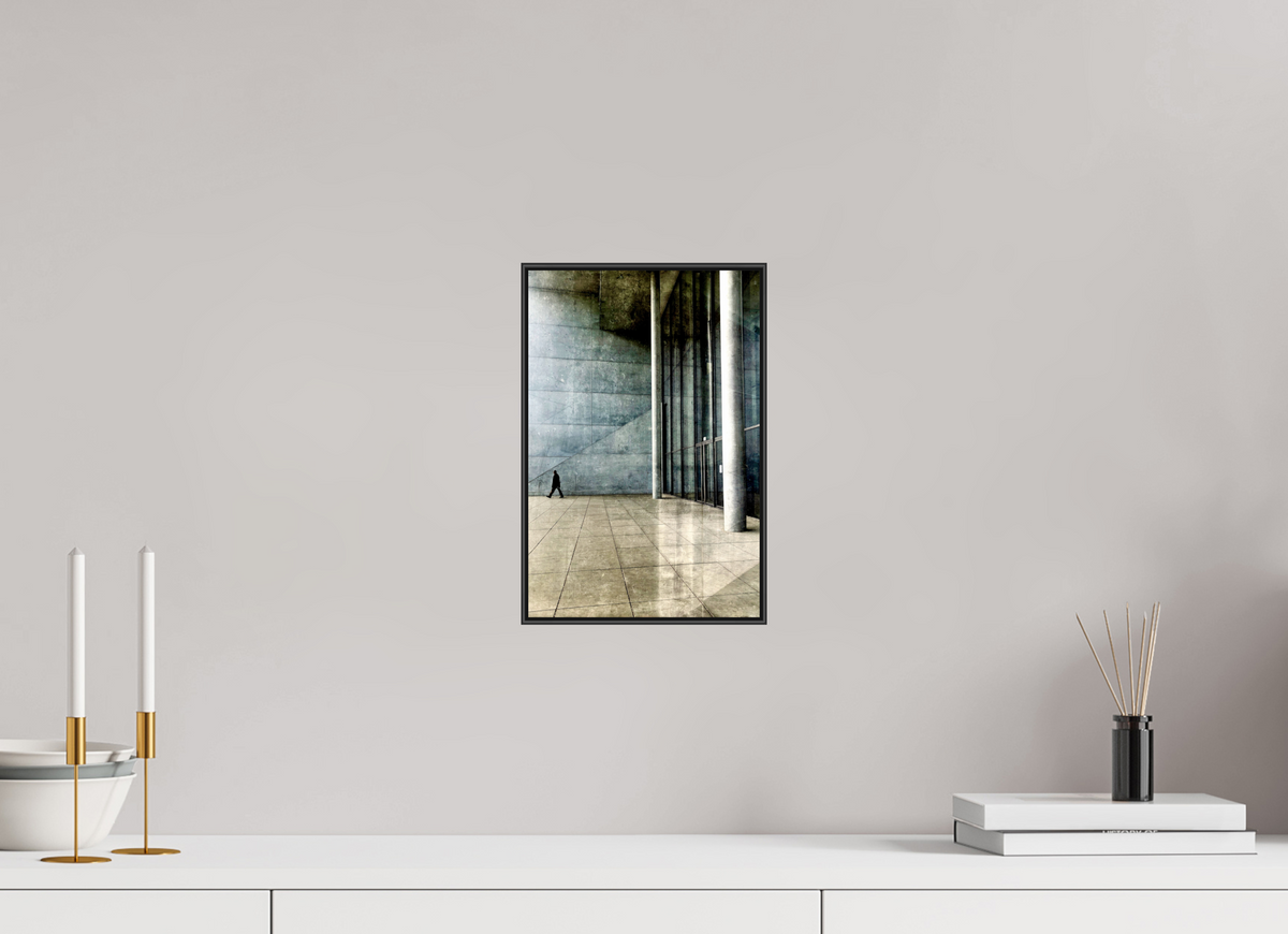 20 x 30 cm, Foto-Abzug hinter Acrylglass, glänzend, ArtBox aus Aluminium (Schwarz) 24 Zwischen den Ebenen